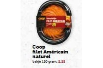 coop filet am en eacute ricain naturel