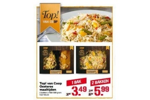 top van coop oosterse maaltijden
