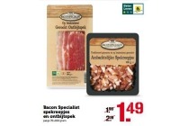 bacon specialist spekreepjes en ontbijtspek
