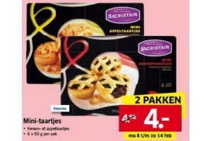 mini taartjes