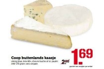 coop buitenlands kaasje