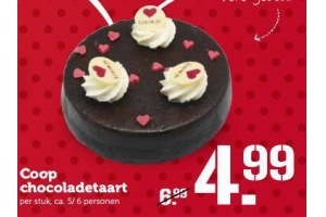 coop chocoladetaart