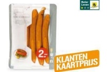 de man van de knakworst