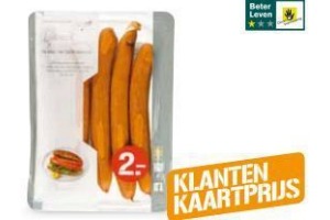 de man van de knakworst