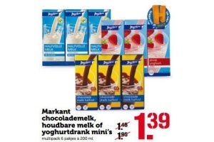 markant chocolademelk houdbare melk of yoghurtdrank mini en rsquo s
