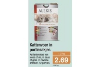 kattenvoer in portiezakjes