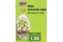 witte chocolade eitjes