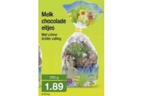 melk chocolade eitjes