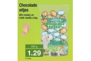 chocolade eitjes
