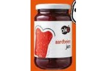 ok en euro aardbeienjam