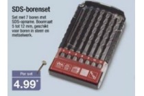 sds borenset voor en euro 4 99 per set