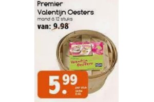 premier valentijn oesters