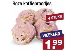 roze koffiebroodjes