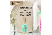 houten plateau