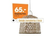 hanglamp flora voor en euro 65