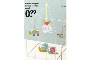 houten hangers