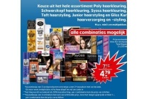 diverse haarkleuring styling en verzorging