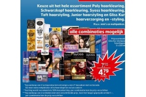 diverse haarkleuring styling en verzorging