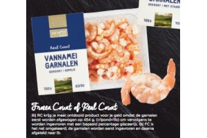 gekookte garnalen