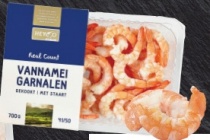gekookte garnalen