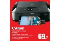 canon pixma mg5750 zwart