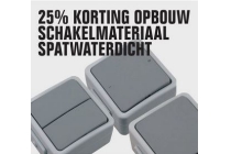 opbouw schakelmateriaal spatwaterdicht