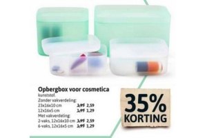 opbergbox cosmetica