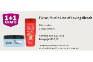 elvive studio line of loving blends