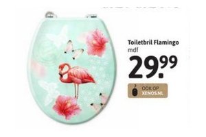 toiletbril flamingo