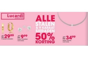 alle stalen en amp 9 karaat sieraden