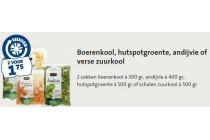 boerenkool hutspotgroente andijvie of verse zuurkool