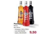 puschkin flavors fles 100 cl