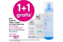 roc enydrial hydra keops en facial cleansing