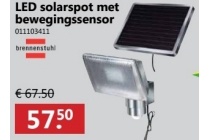 led solarspot met bewegingssensor