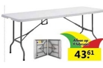 opvouwbare tafel