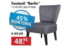 fauteuil en ldquo berlin en rdquo