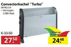 convectorkachel en ldquo turbo en rdquo