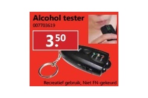 alcohol tester