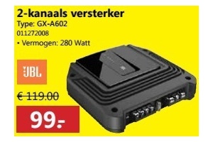 2 kanaals versterker