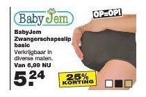 babyjem zwangerschapsslip en euro 5 24