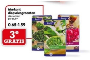 markant diepvriesgroenten