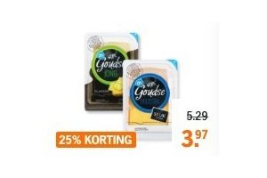 ah goudse kaas van de zelfbedieningsafdeling