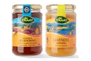 de traay biologische honing pot 350 gram en euro 4 95