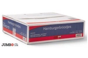 hamburgerbroodjes gesneden doos 32 stuks en euro 4 25