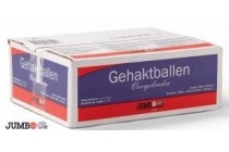 gehaktballen doos 24 stuks 140 gram en euro 12 95