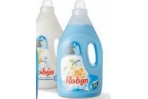 robijn wasverzachter fles 4 liter en euro 3 95