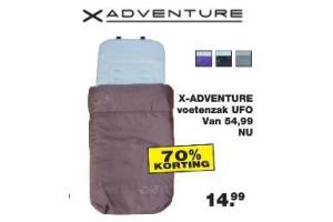 x adventure voetenzak ufo