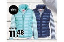 setprijs bodywarmer en top en euro 11 48