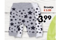 broekje baby en euro 3 99