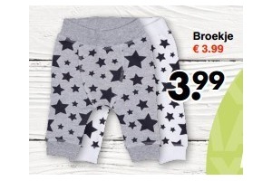 broekje baby en euro 3 99